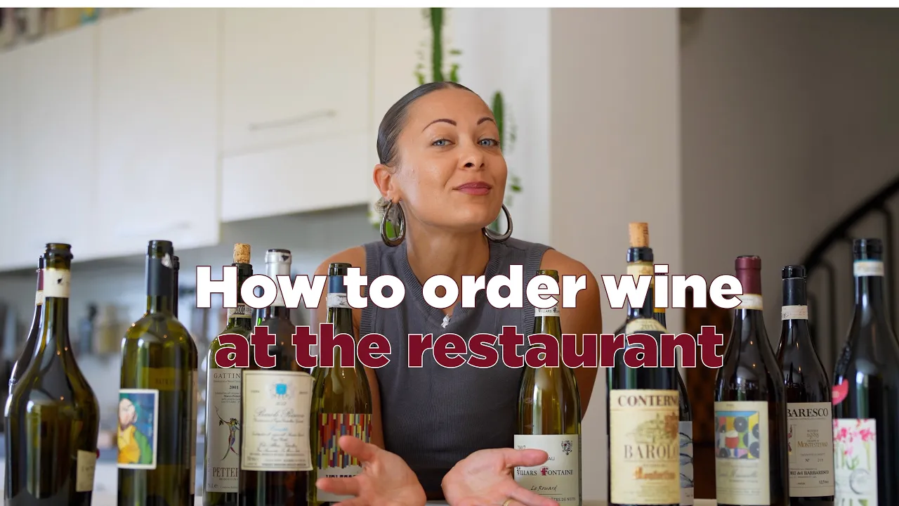 How to order wine at the restaurant