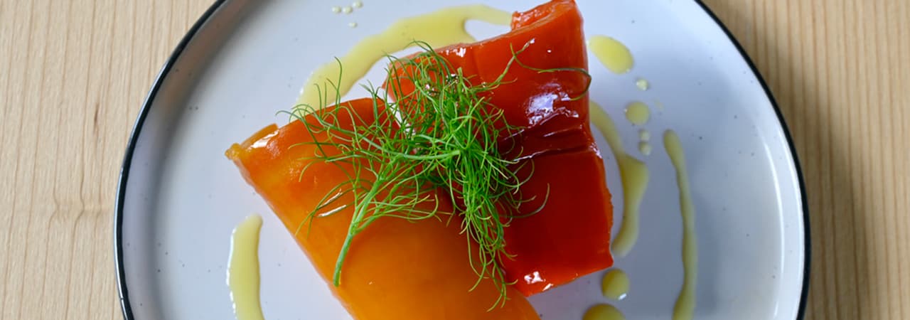 Piedmontese Roasted Pepper Rolls