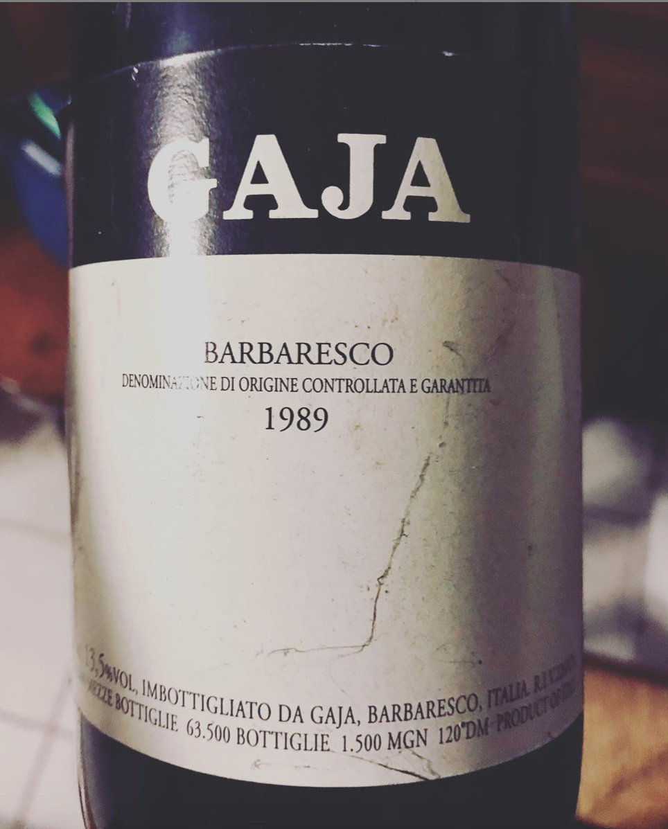 The vines of San Lorenzo, Gaja winery