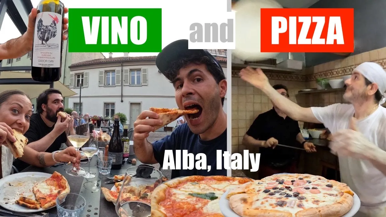 Pairing pizza with wine