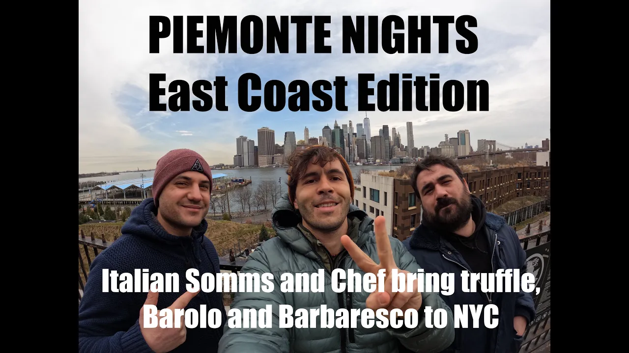 Italian Somms and Chef travel to the East Coast for Wine Club private dinners